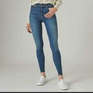 Lucky Brand Uni Fit High Rise Classic Blue Skinny Jeans Women’s Size 3 (27–29)